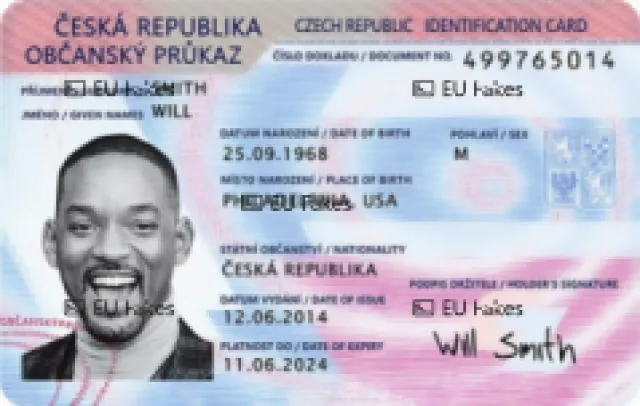 Czeski Dowód Osobisty