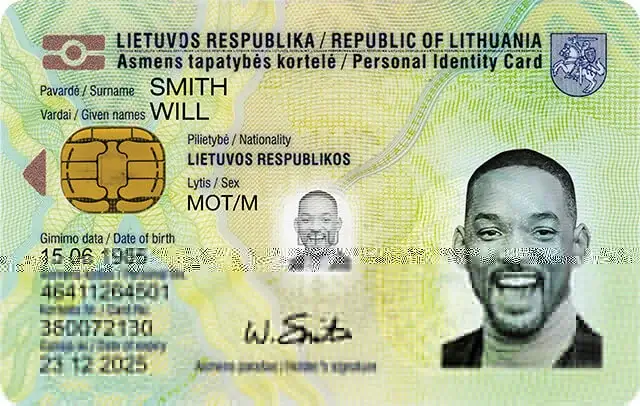 Litewski Dowód Osobisty