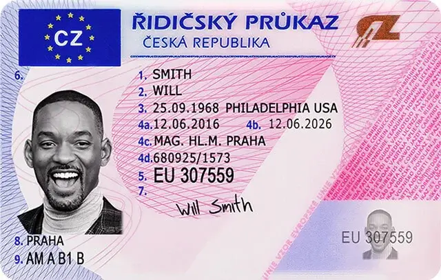 Czeskie Prawo Jazdy